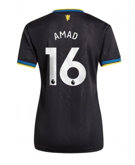 Günstige Manchester United Amad Diallo #16 3rd trikot Damen 2025-26 Kurzarm